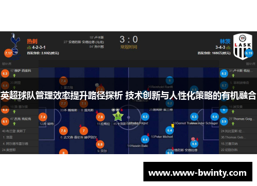 英超球队管理效率提升路径探析 技术创新与人性化策略的有机融合