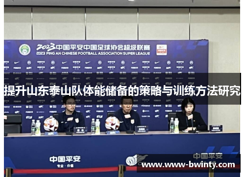 提升山东泰山队体能储备的策略与训练方法研究